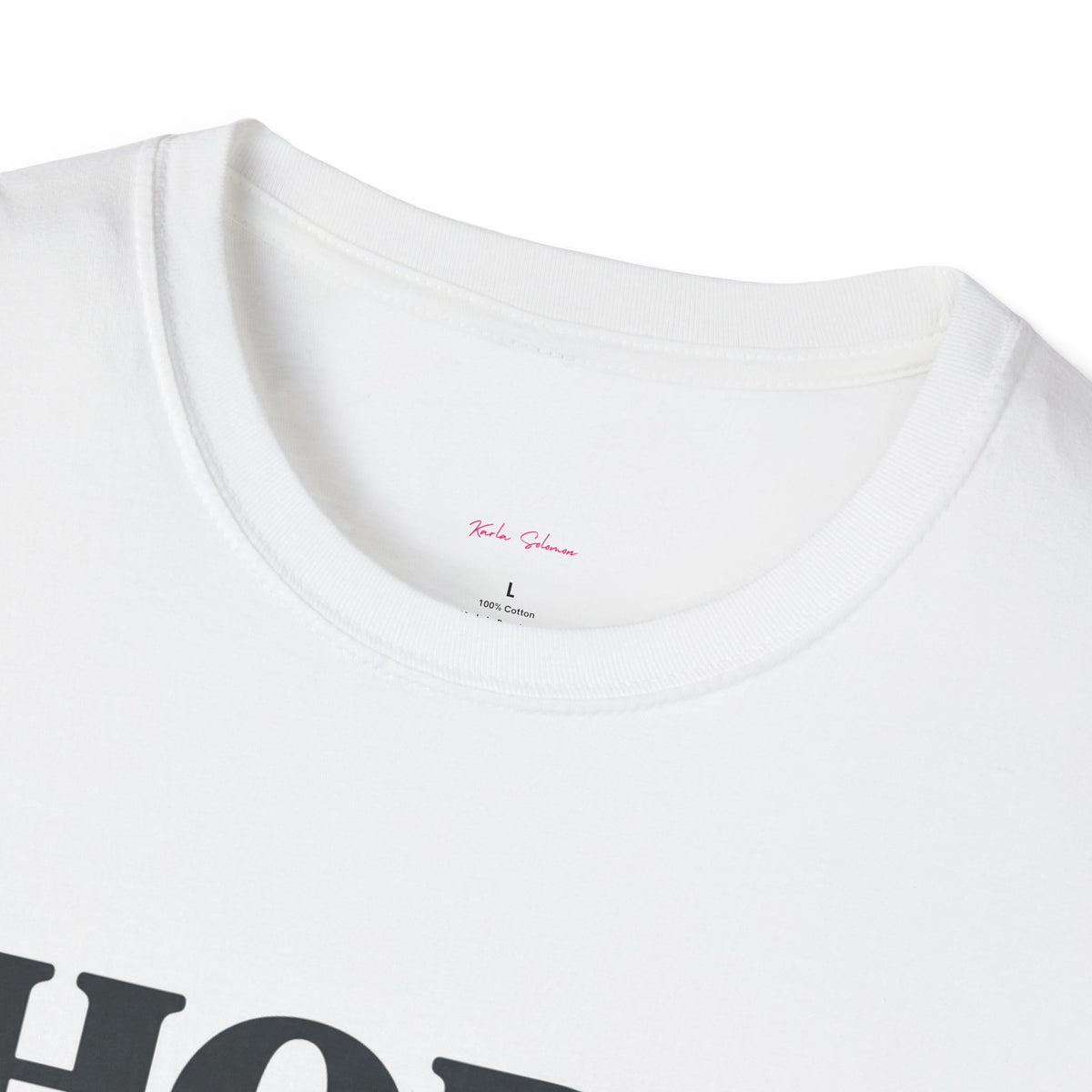 Hope Pink Ribbon T-Shirt — Standing With All Survivors Breast Cancer Awareness Tee