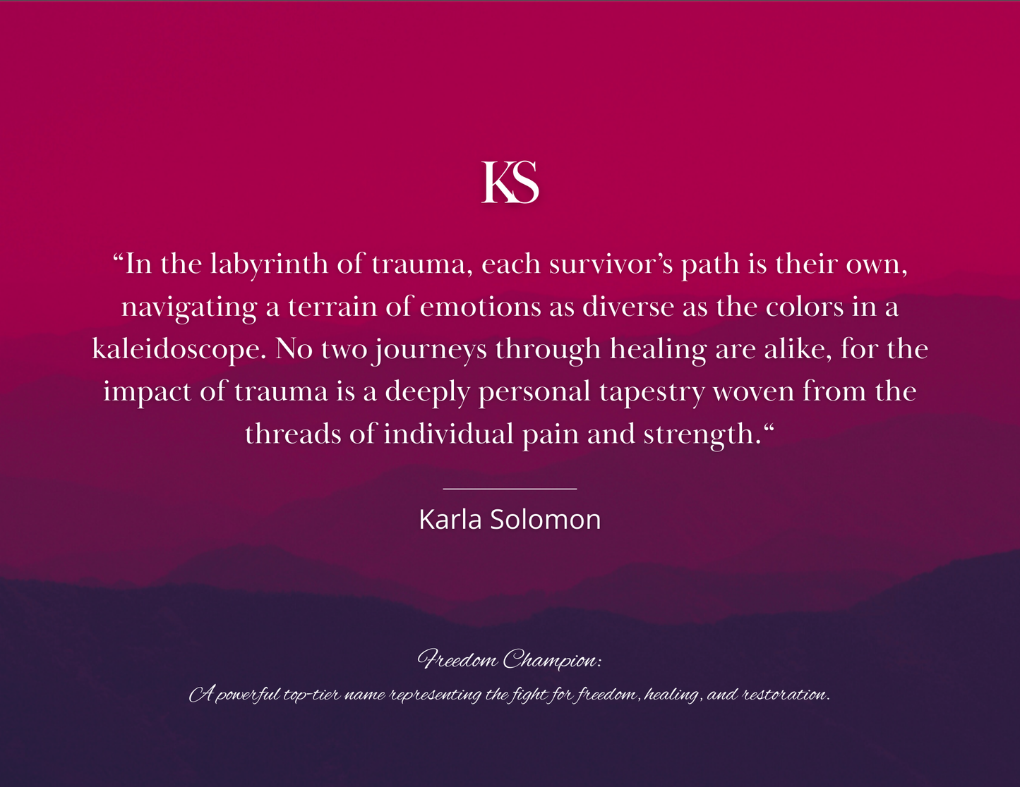 Supporter Digital Memoir Quote Download